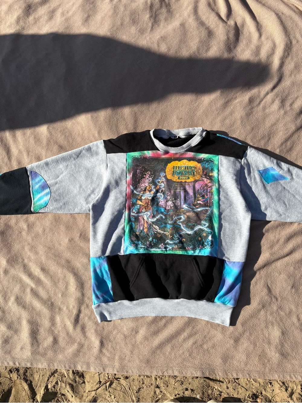 Electric Forest Hoodie - Upcycled